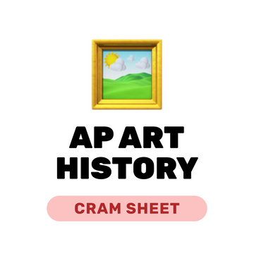 AP Art History Cram Sheet