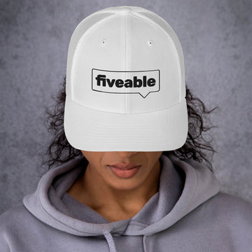 Fiveable Outline Mesh Snapback - Light Mode